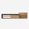 Modernes Design Hängeschrank TV 1 Tür und Regal 180x32x42cm Trella Eigenschaften