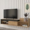 Modernes Design Hängeschrank TV 1 Tür und Regal 180x32x42cm Trella Sales