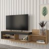 Modernes Design Hängeschrank TV 1 Tür und Regal 180x32x42cm Trella 
