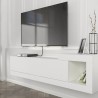 TV-Hängeschrank 150cm Wohnzimmer modern Klapptür Volare 