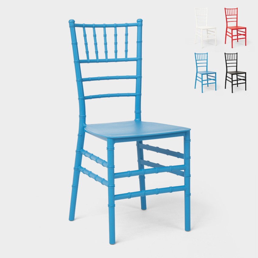 Stock 20 Stühle im klassischen Stil für Hochzeiten Catering Chiavarina X