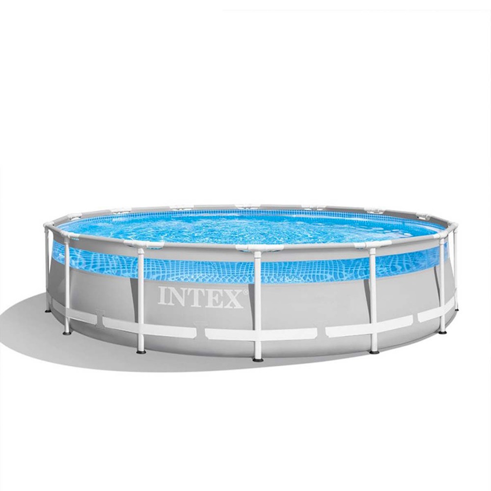 Intex Pool oberirdisch rund 427x107cm Prisma Frame Clearview 26722