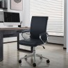 Cursus Eleganter ergonomischer Bürodrehstuhl Stahl-Kunstleder Verkauf