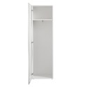 Design-Kleiderschrank mit Regal und Kleiderstange, Hochglanz Weiß, Onda Wardrobe Sales