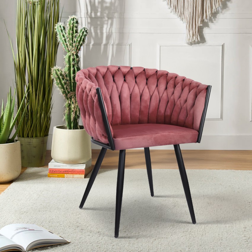 Sessel Stuhl Samt Design Mit Armlehnen Küche Wohnzimmer Chantilly