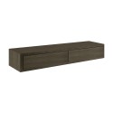 Wandregal mit 2 Schubladen Wohnzimmer modernes Design Domino Maxi 