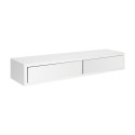 Wandregal mit 2 Schubladen Wohnzimmer modernes Design Domino Maxi 