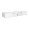 Wandregal mit 2 Schubladen Wohnzimmer modernes Design Domino Maxi 