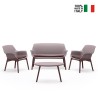 Sitzgruppe Garten Set 2 Sessel Sofa Tisch Luxor Lounge Katalog