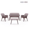 Sitzgruppe Garten Set 2 Sessel Sofa Tisch Luxor Lounge Verkauf