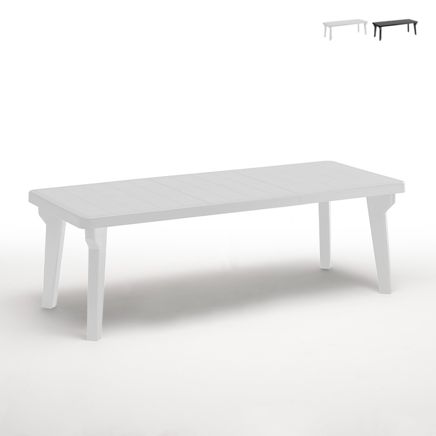 Garten ausziehbarer 160-220x90cm Polypropylen Tisch Bergen Verkauf Garten ausziehbarer 160-220x90cm Polypropylen Tisch Bergen Verkauf