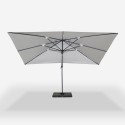 Garten-Sonnenschirm mit 3x4m verstellbarer Schwenkarm Jungle Dark Katalog
