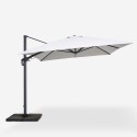 Garten-Sonnenschirm mit 3x4m verstellbarer Schwenkarm Jungle Dark Verkauf