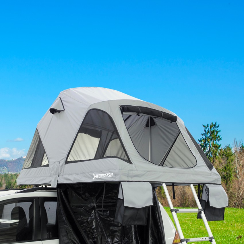  Montana: Campingzelt für Autodach 120x210cm 2 Plätze 