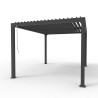 Bioklimatische Gartenpergola 3x4m manuell Aluminium Trinidad Sales