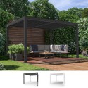 Bioklimatische Gartenpergola 3x4m manuell Aluminium Trinidad Verkauf