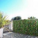 Künstliche Gartenhecke ausziehbares Spalier 200x100cm Pflanzen Salix Verkauf