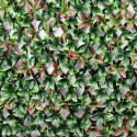 Künstliche Hecke 200x100cm Photinia Garten Spalier ausziehbar Ivoss Angebot