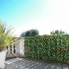 Künstliche Hecke 200x100cm Photinia Garten Spalier ausziehbar Ivoss Verkauf