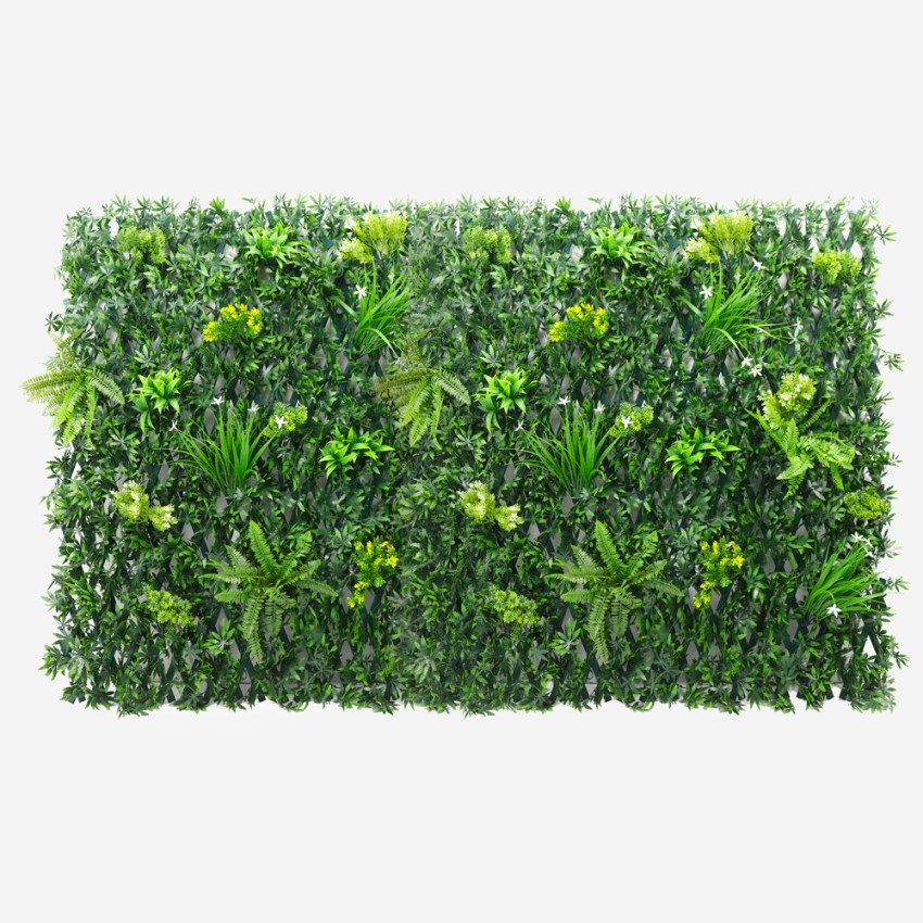 Künstliche Gartenpflanze Hecke 200x100cm ausziehbar Laurus Aktion Künstliche Gartenpflanze Hecke 200x100cm ausziehbar Laurus Aktion