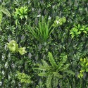 Künstliche Gartenpflanze Hecke 200x100cm ausziehbar Laurus Angebot