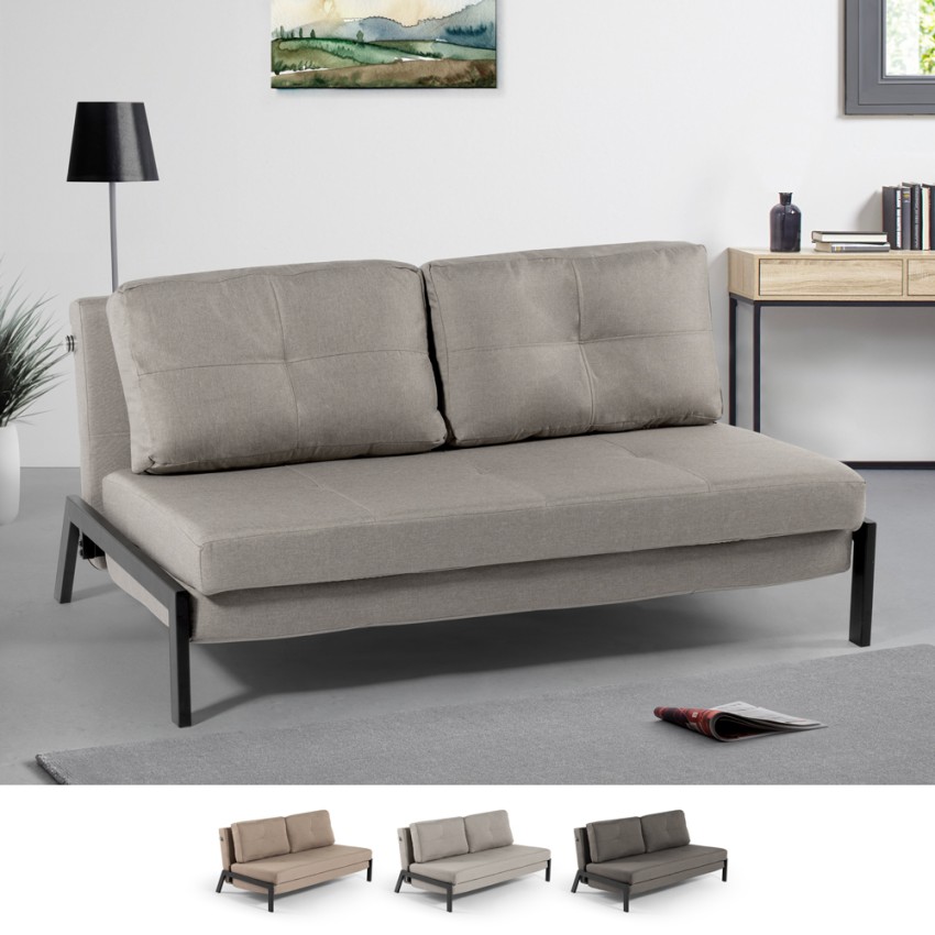 2-Sitzer Sofa Bett modernes Design aus Stoff Wohnzimmer Bellamy Verkauf 2-Sitzer Sofa Bett modernes Design aus Stoff Wohnzimmer Bellamy Verkauf
