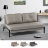 2-Sitzer Sofa Bett modernes Design aus Stoff Wohnzimmer Bellamy Verkauf