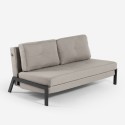 2-Sitzer Sofa Bett modernes Design aus Stoff Wohnzimmer Bellamy Modell