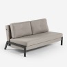 2-Sitzer Sofa Bett modernes Design aus Stoff Wohnzimmer Bellamy Modell