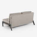 2-Sitzer Sofa Bett modernes Design aus Stoff Wohnzimmer Bellamy Eigenschaften