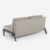 2-Sitzer Sofa Bett modernes Design aus Stoff Wohnzimmer Bellamy Eigenschaften