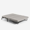 2-Sitzer Sofa Bett modernes Design aus Stoff Wohnzimmer Bellamy Kosten