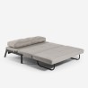 2-Sitzer Sofa Bett modernes Design aus Stoff Wohnzimmer Bellamy Preis