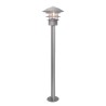 Straßenlampe aus Stahl IP44 moderne Gartenlaterne Helsigor Angebot
