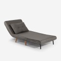 Skandinavisches 2-sitziges faltbares Stoffsofa Set Sienna Maße