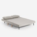 Skandinavisches 2-sitziges faltbares Stoffsofa Set Sienna 