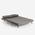 Skandinavisches 2-sitziges faltbares Stoffsofa Set Sienna 