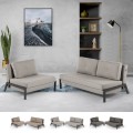 Faltbarer Sessel Schlafsofa 2-Sitzer aus Stoff Elysee Aktion