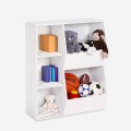 Aufbewahrungsregal Spielzeugregal Organizer für das Kinderzimmer, weiß mit Fächern Lutelle Aktion