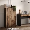 Mehrzweckschrank Wohnbüro 2 Türen 2 Regale 63x35x114cm Liara Auswahl