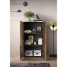 Mehrzweckschrank Wohnbüro 2 Türen 2 Regale 63x35x114cm Liara Eigenschaften