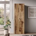 Büroschrank Modernes Wohnzimmer 2 Türen 3 Regale 63x35x184cm Monts Preis