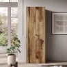 Büroschrank Modernes Wohnzimmer 2 Türen 3 Regale 63x35x184cm Monts Preis
