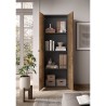 Büroschrank Modernes Wohnzimmer 2 Türen 3 Regale 63x35x184cm Monts Kauf