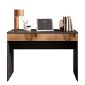 Büromöbel moderner platzsparender Schreibtisch mit Schublade 110x50x76cm Liam Lagerbestand