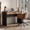 Büromöbel moderner platzsparender Schreibtisch mit Schublade 110x50x76cm Liam Angebot