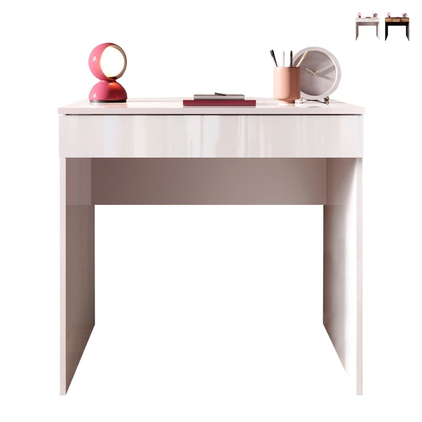 Platzsparender 78x50x76cm Bürotisch mit Schublade Kirk Aktion Platzsparender 78x50x76cm Bürotisch mit Schublade Kirk Aktion