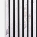 4 x Akustikpaneele 240x60cm Wandpaneele weißer Marmoreffekt Kover-M Katalog