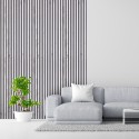 4 x Akustikpaneele 240x60cm Wandpaneele weißer Marmoreffekt Kover-M Verkauf