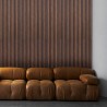 4 x Akustikpaneele aus Holz Wandpaneele 120x60cm 3D-Effekt Tabb-SO Verkauf